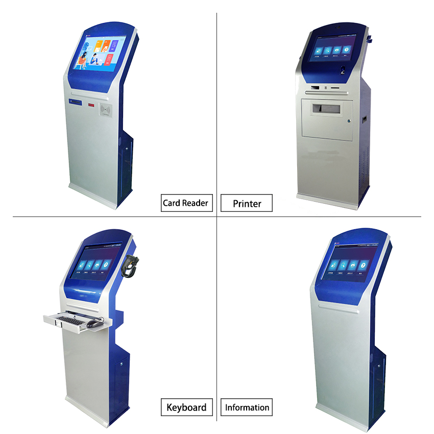 21.5 Inch Touchscreen Kiosk Multimedia Touch All in One Information Inquiry Machine Touch Screen Kiosks 6